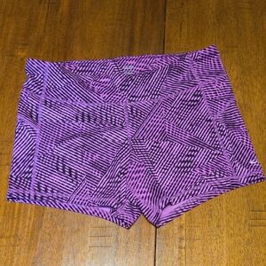 C9 by Champion Pink and Black Geometric Shorts